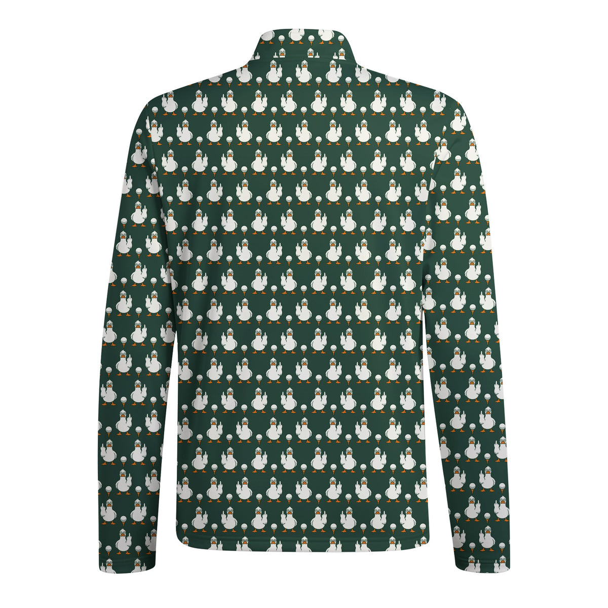 Birdie Salute Half Zip Pullover - Back