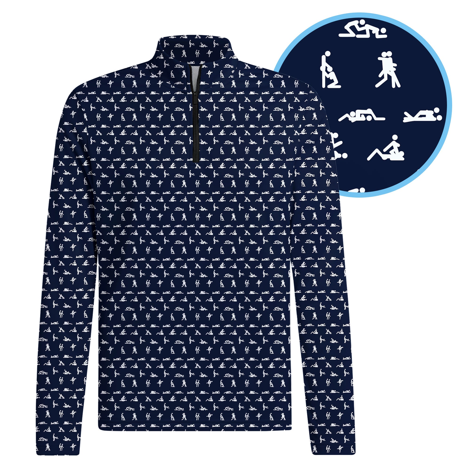 Le pull demi-zip qui fond dans la bouche