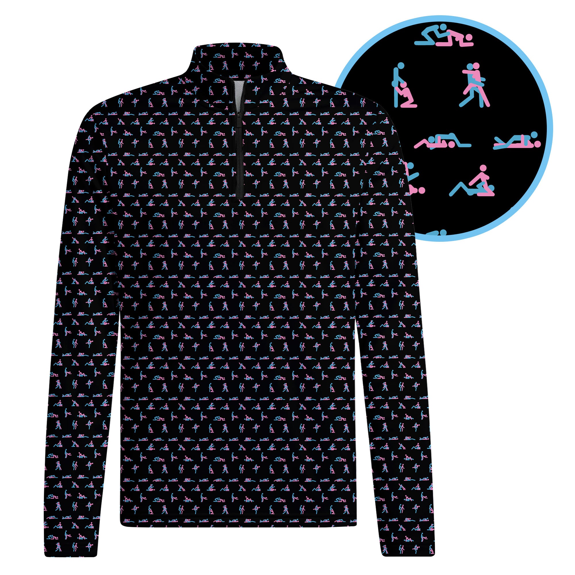 Le pull demi-zip qui fond dans la bouche