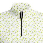 19th Hole Margarita Cocktail Slice Lime Half Zip Pullover