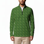 19th Hole Margarita Cocktail Slice Lime Half Zip Pullover
