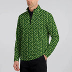 19th Hole Margarita Cocktail Slice Lime Half Zip Pullover