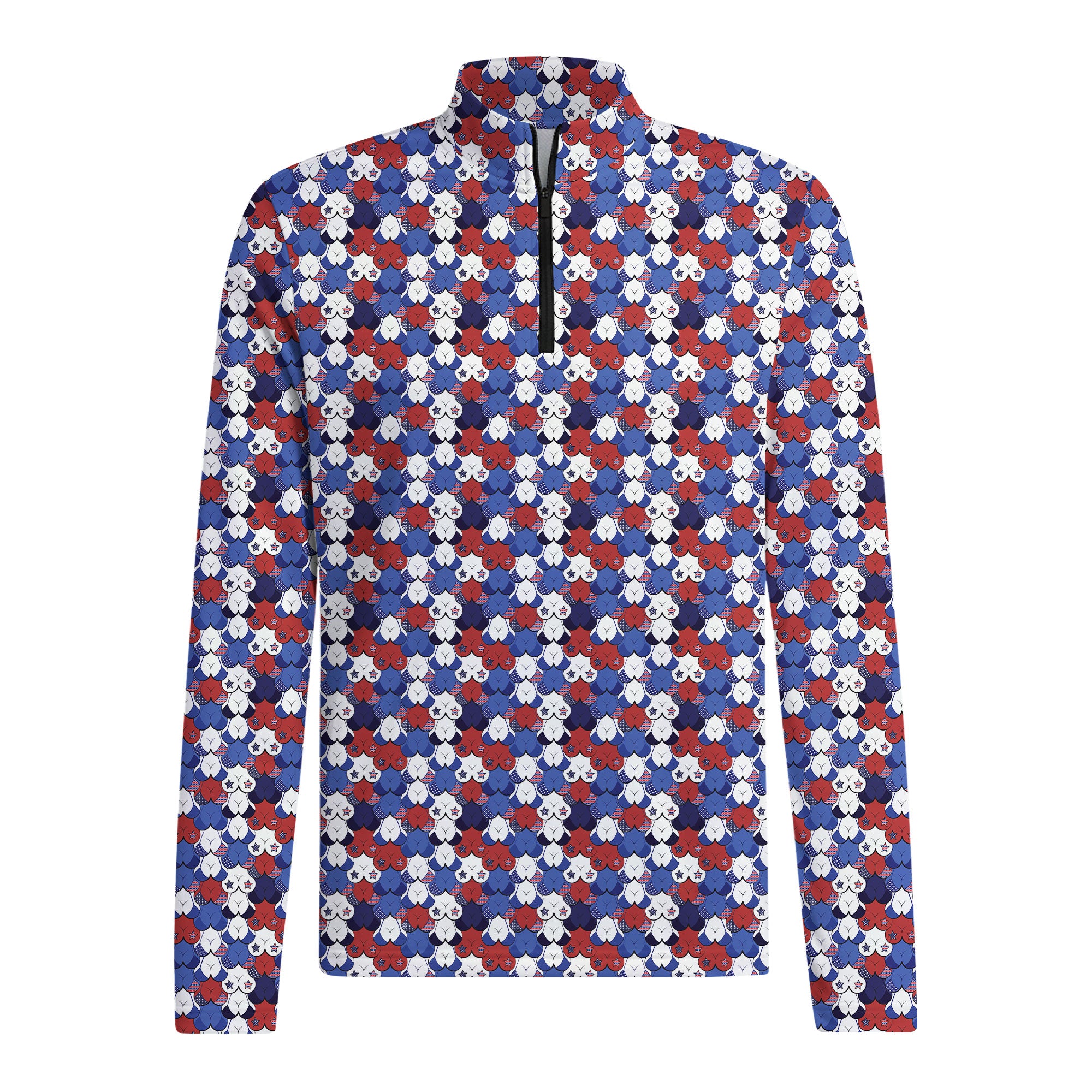 American Tatas Half Zip Pullover