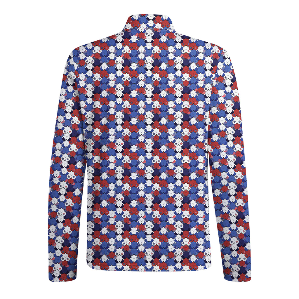 American Tatas Half Zip Pullover