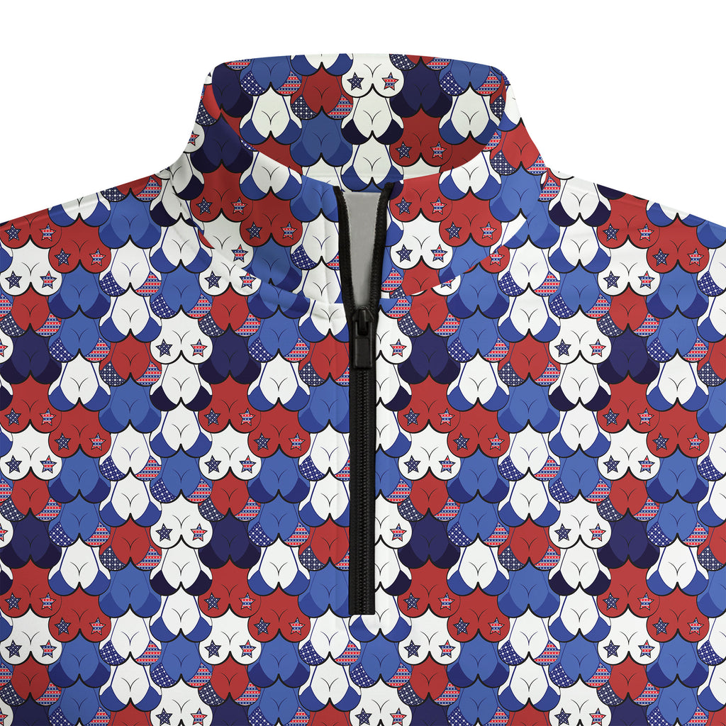 American Tatas Half Zip Pullover