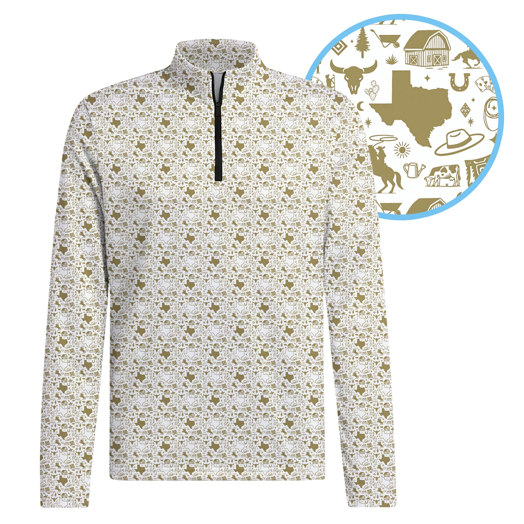 Lone Spur Half Zip Pullover