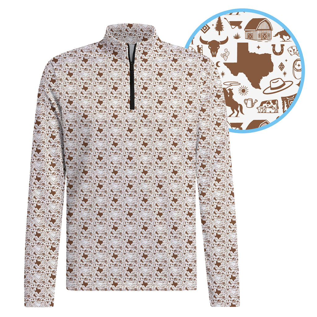 Lone Spur Half Zip Pullover