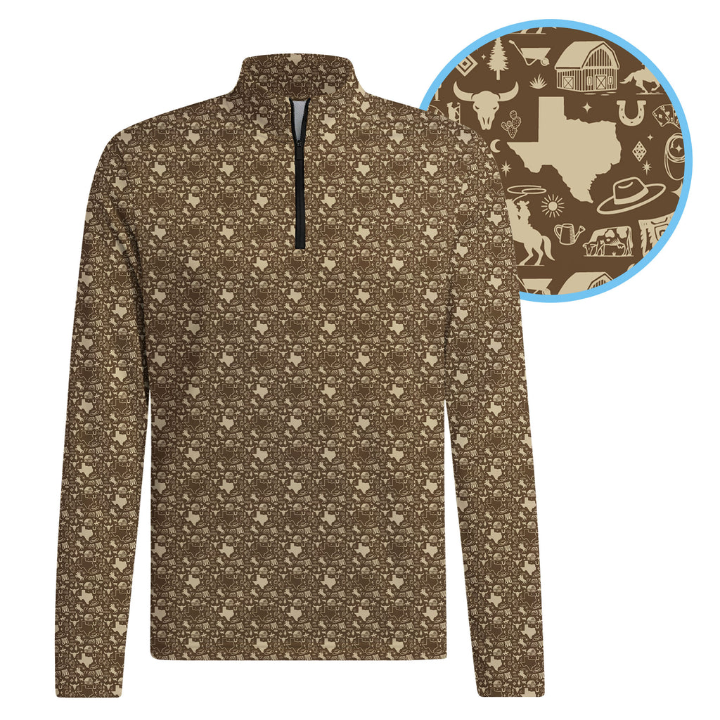 Lone Spur Half Zip Pullover
