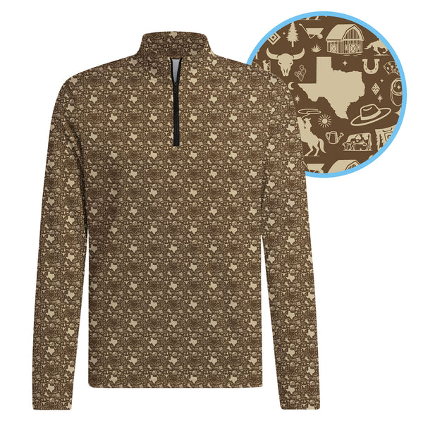 Lone Spur Half Zip Pullover