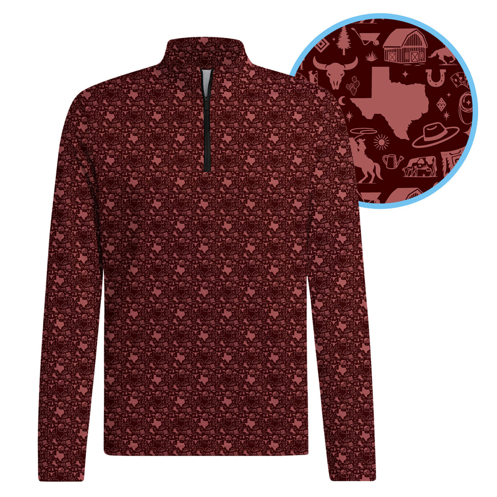 Lone Spur Half Zip Pullover