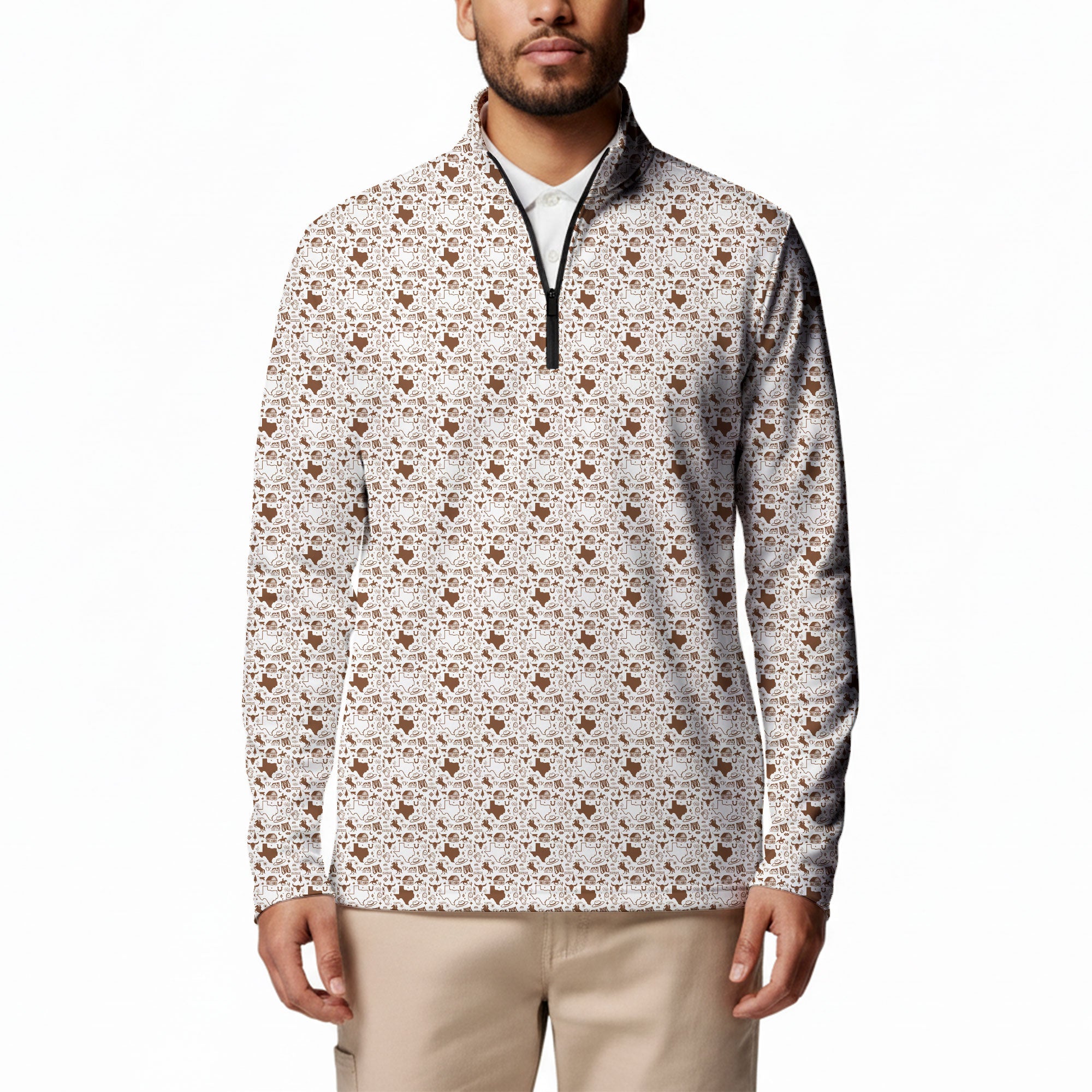 Lone Spur Half Zip Pullover
