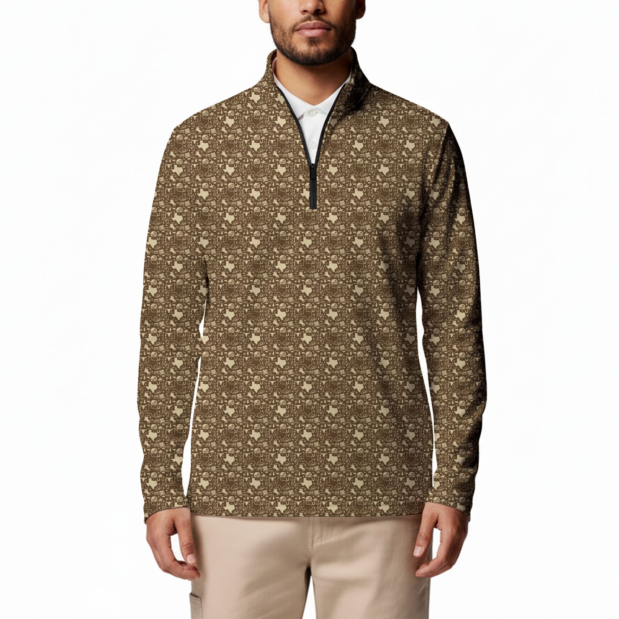 Lone Spur Half Zip Pullover