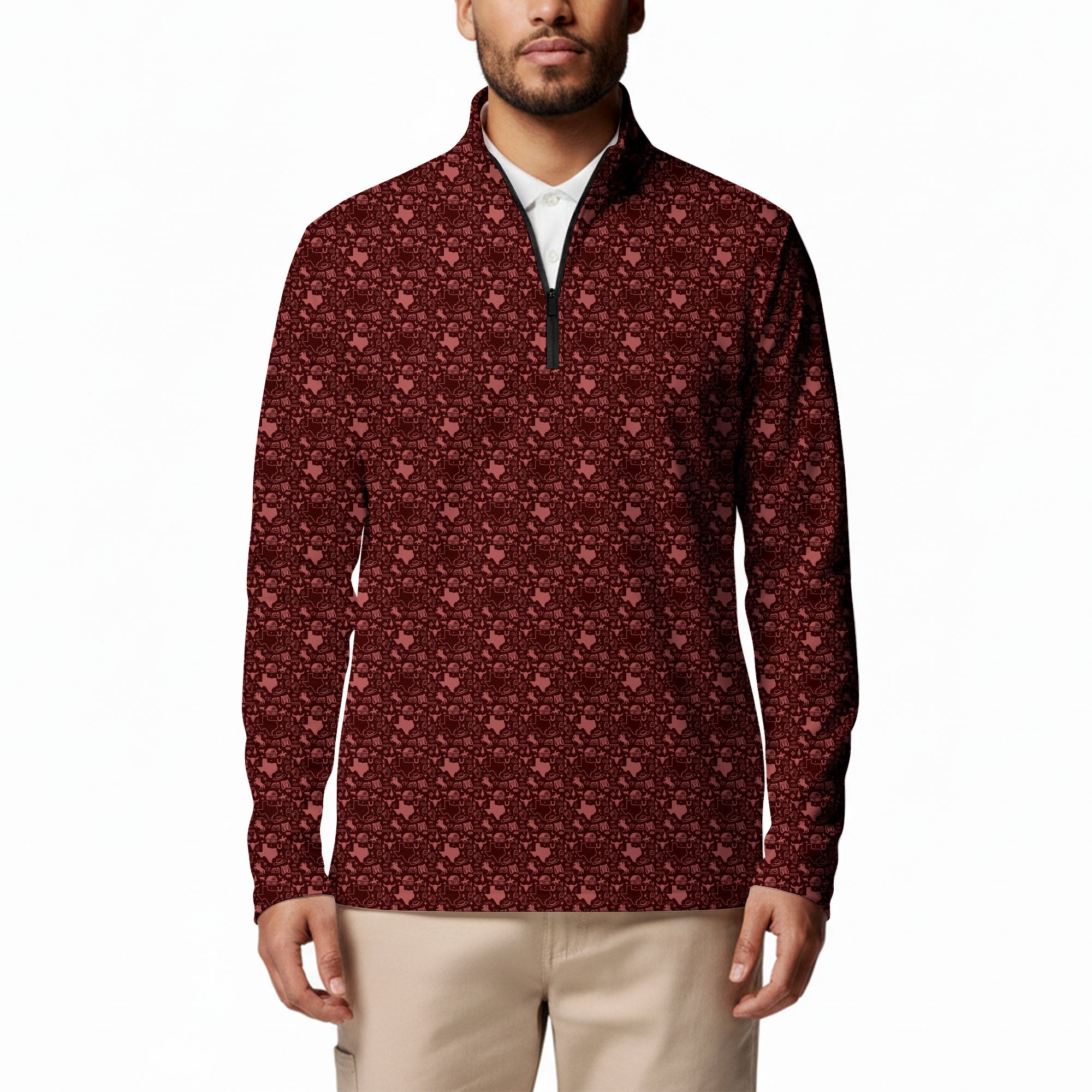 Lone Spur Half Zip Pullover