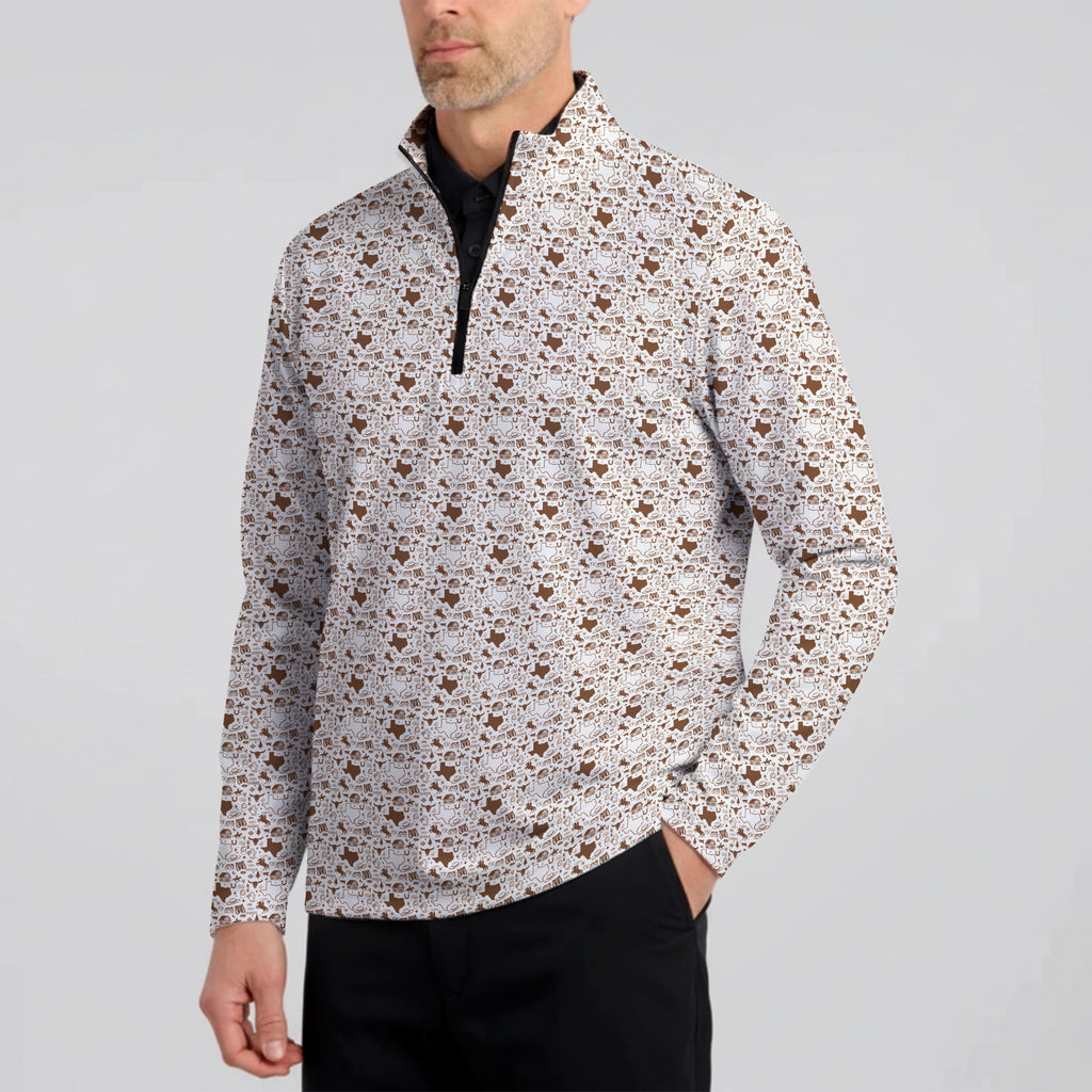 Lone Spur Half Zip Pullover