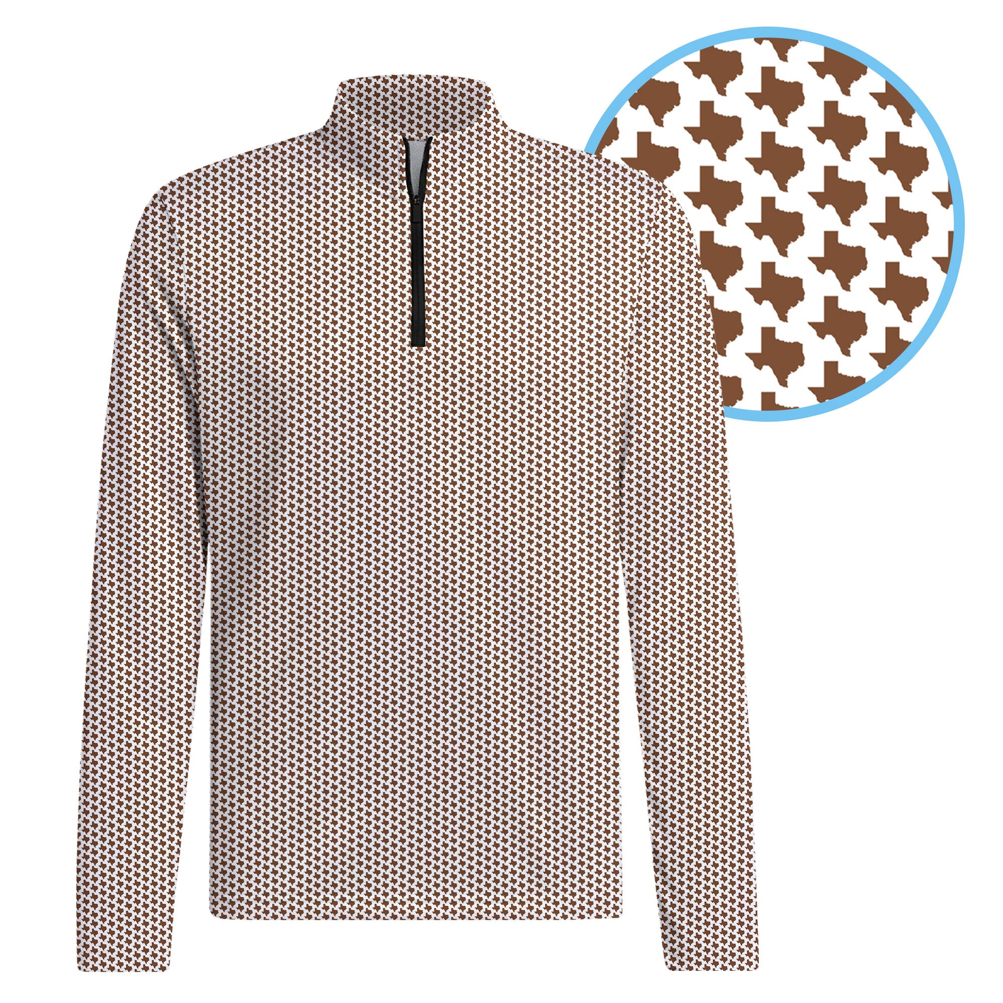 Texas Half Zip Pullover