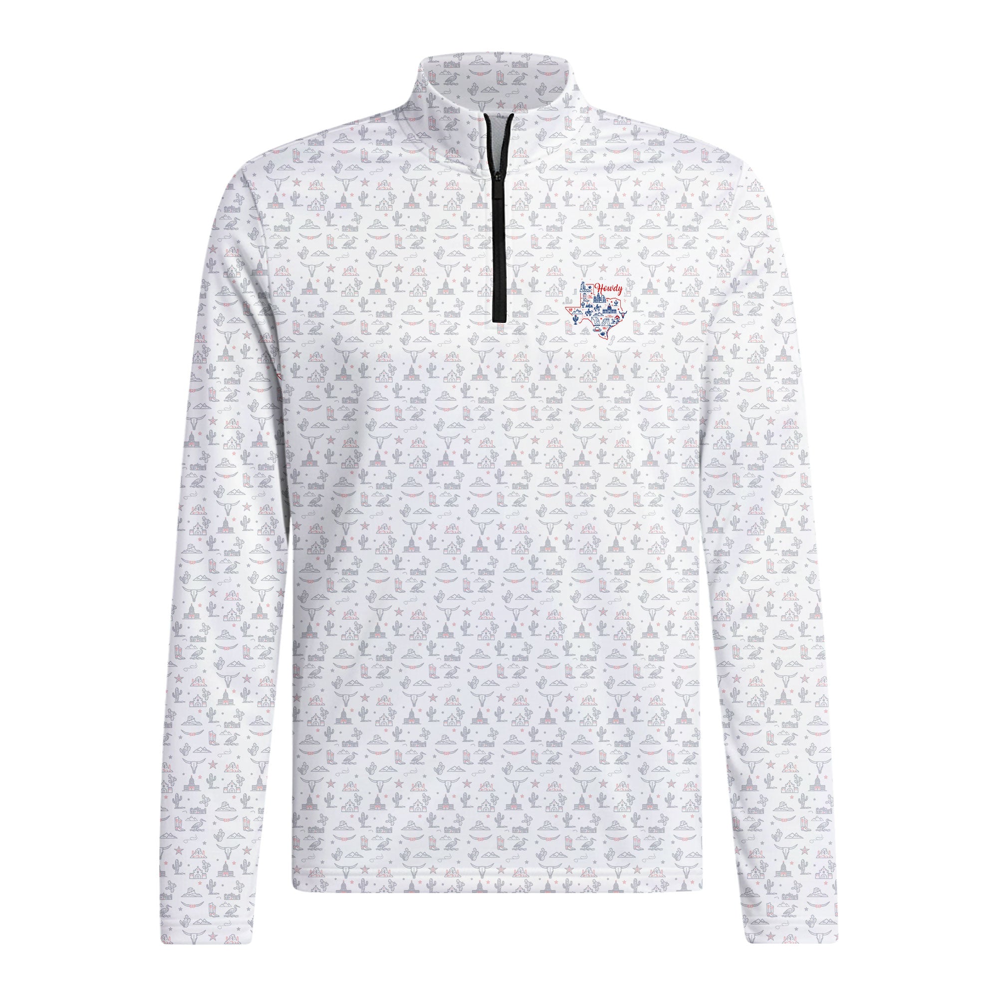 Howdy Half Zip Pullover