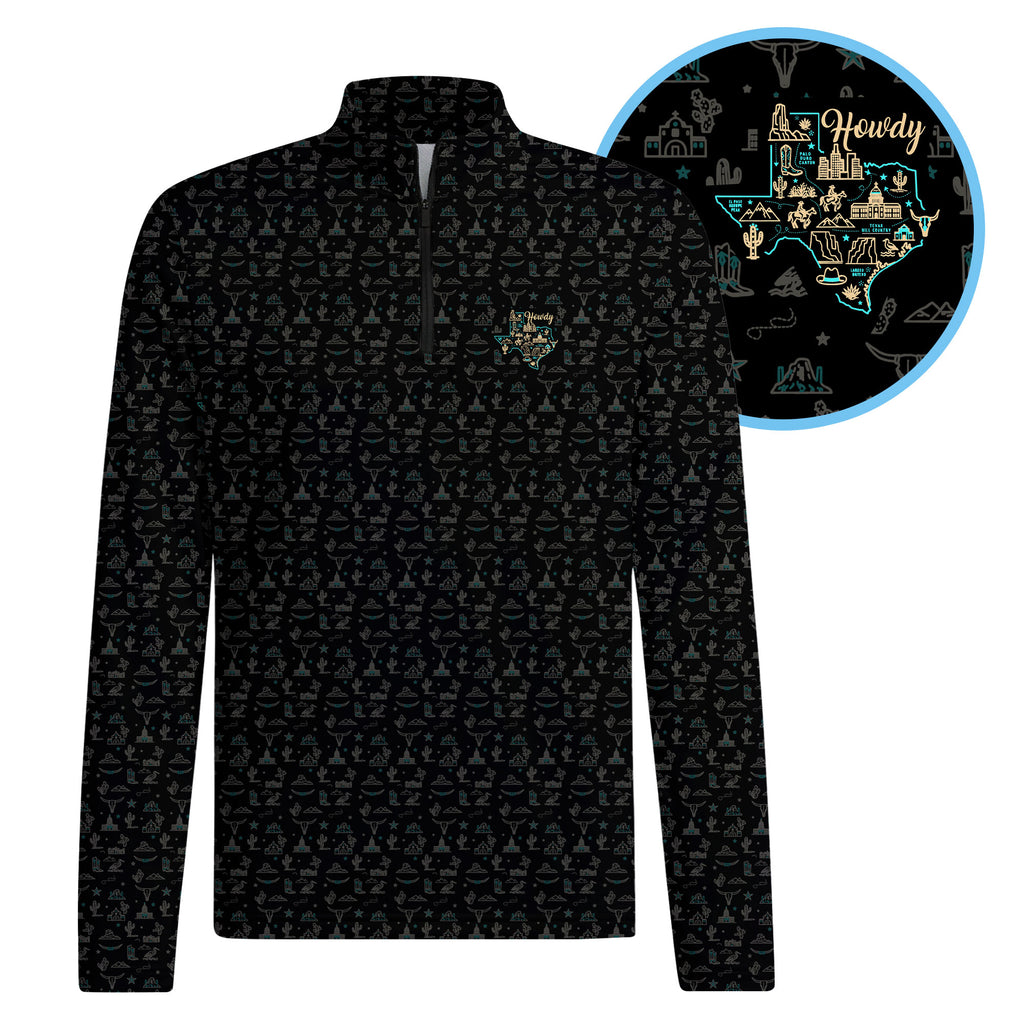 Howdy Half Zip Pullover