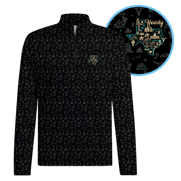 Howdy Half Zip Pullover