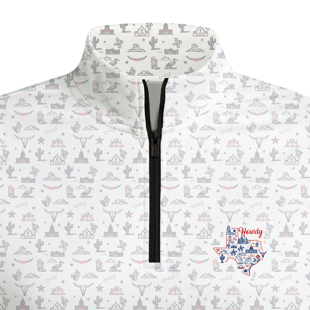 Howdy Half Zip Pullover