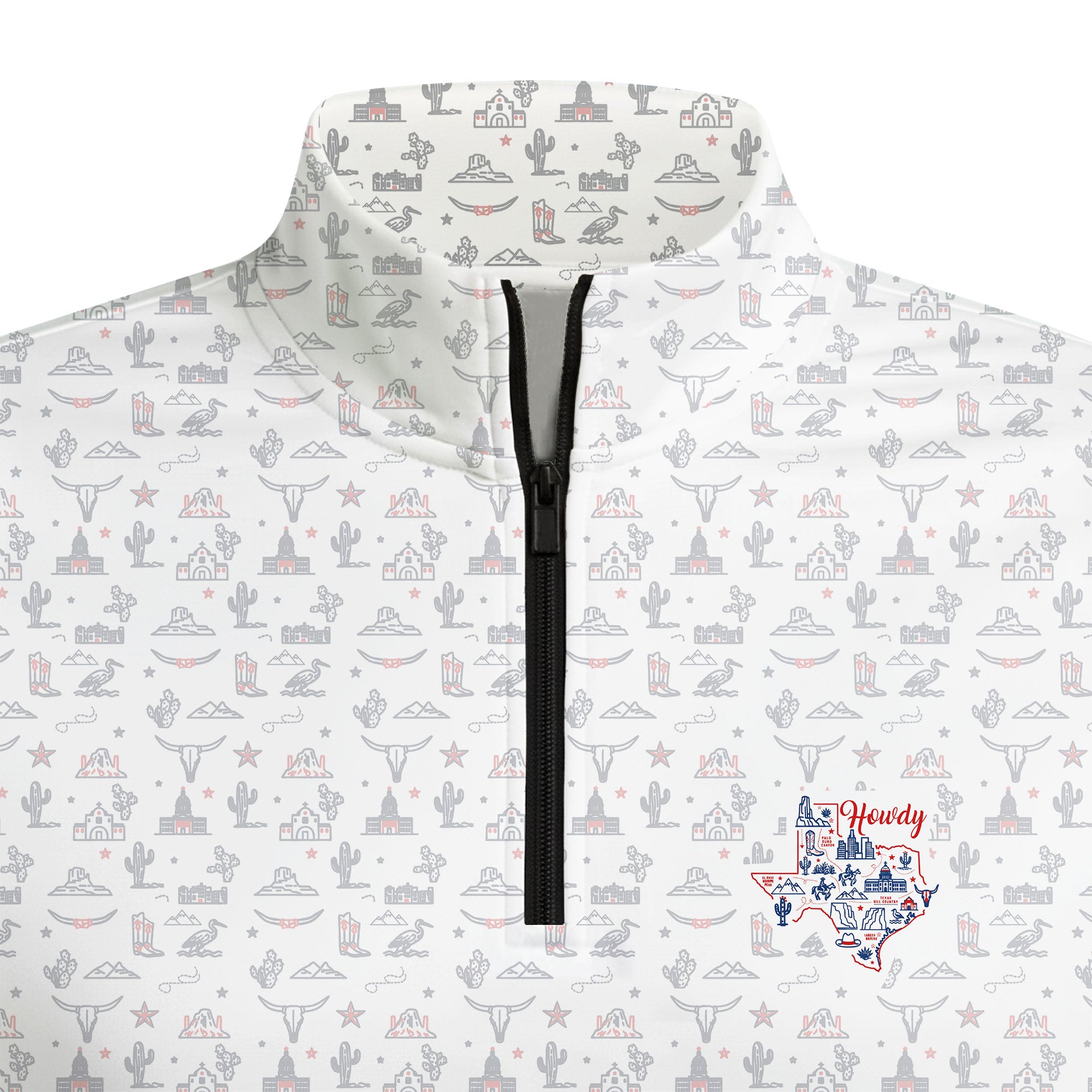 Howdy Half Zip Pullover