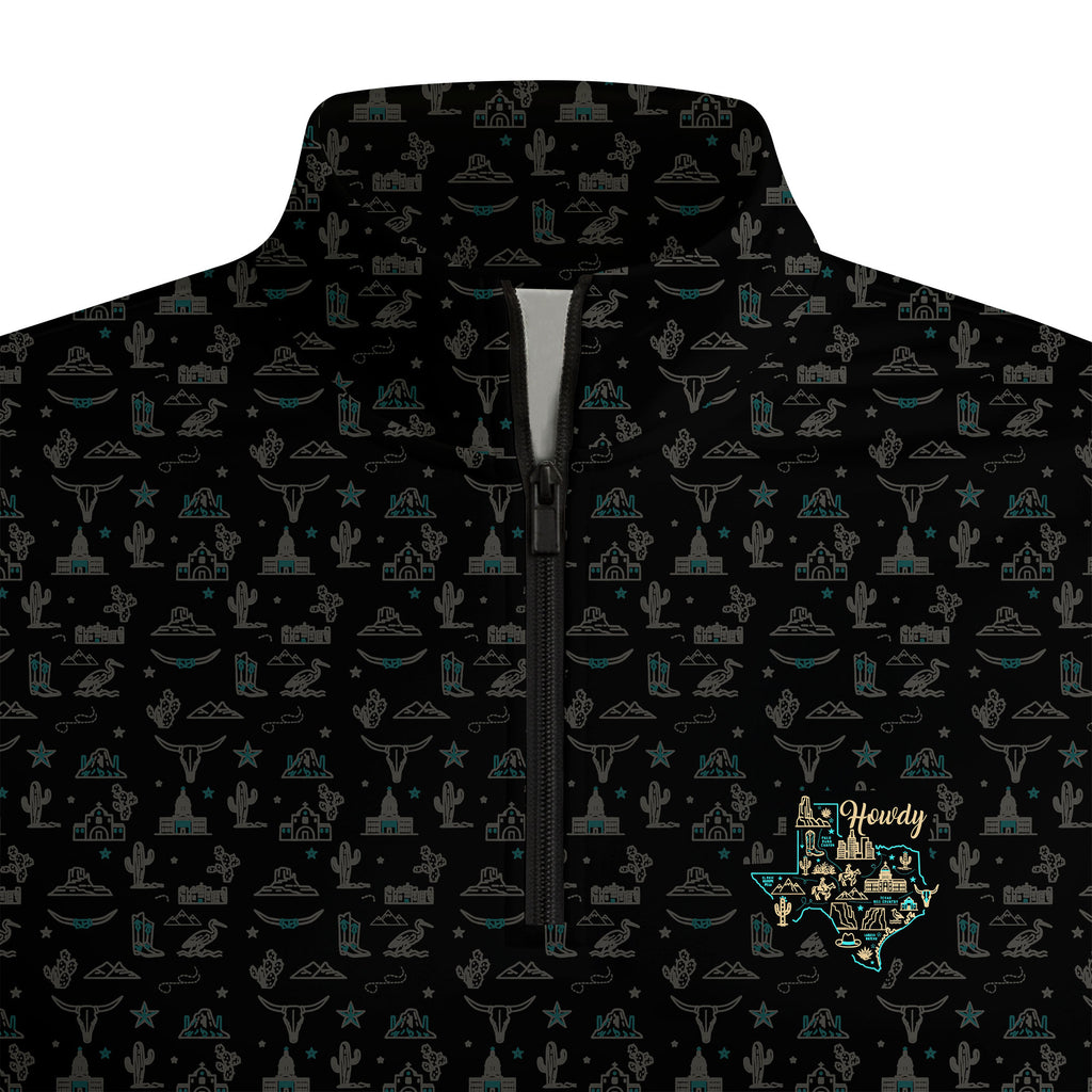 Howdy Half Zip Pullover
