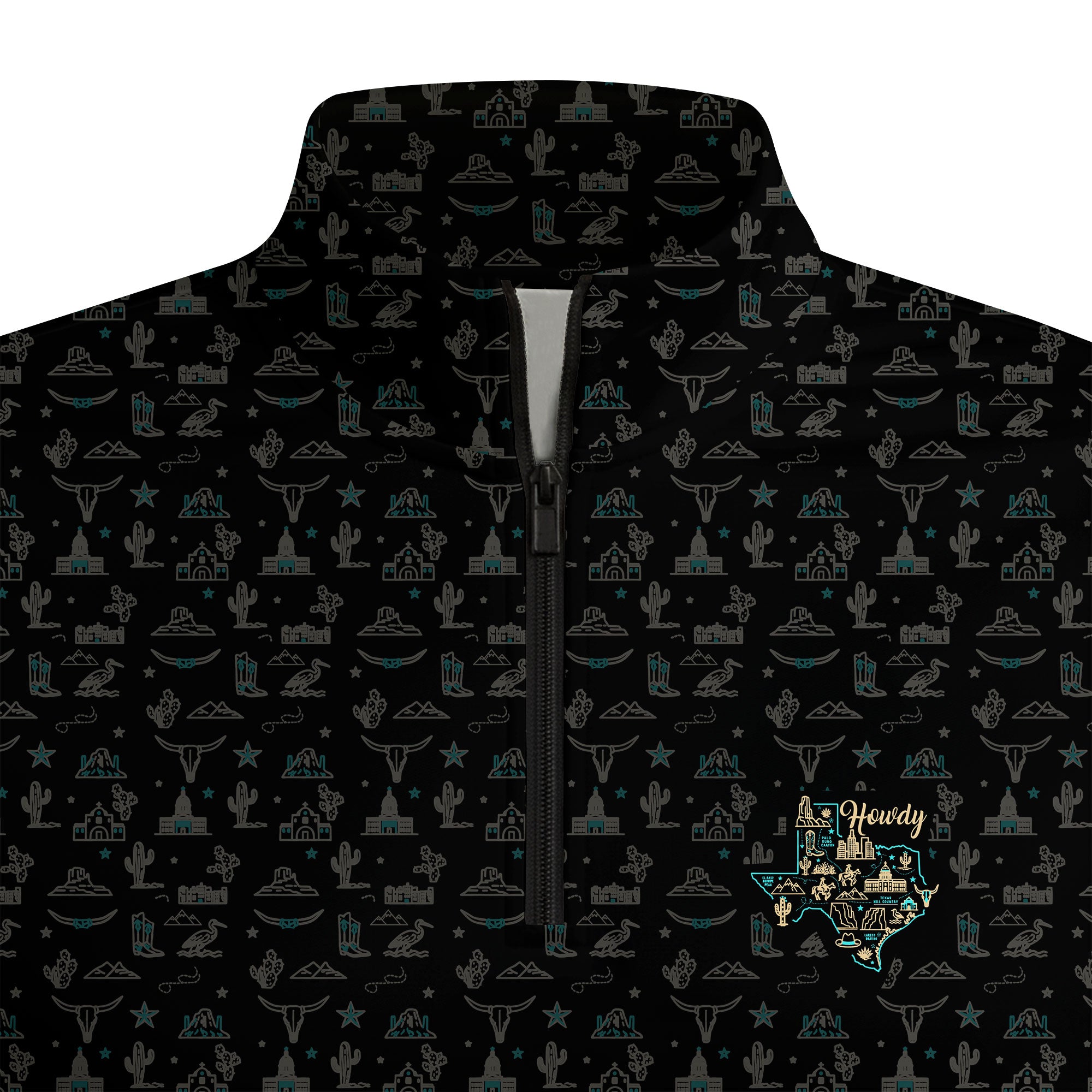 Howdy Half Zip Pullover