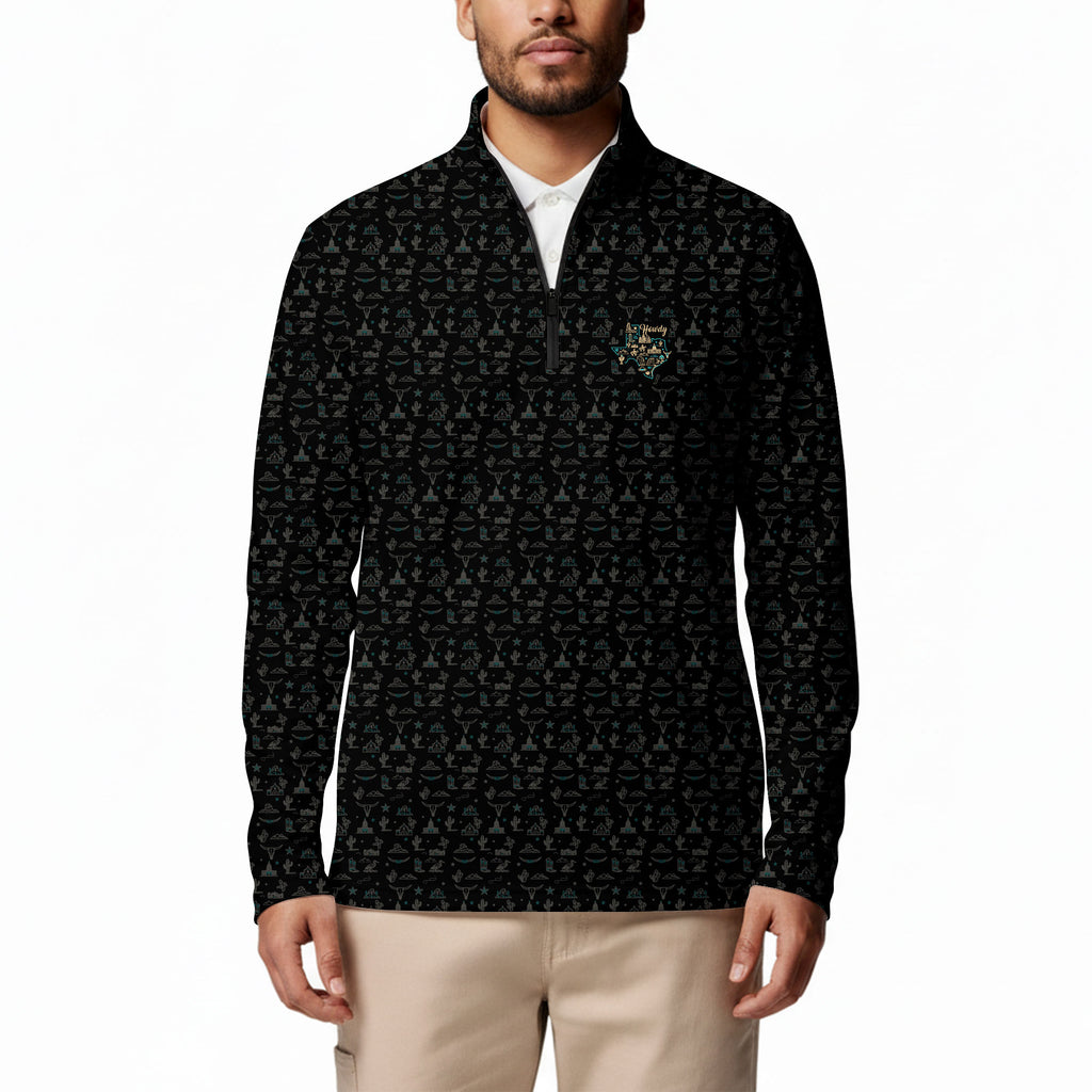 Howdy Half Zip Pullover
