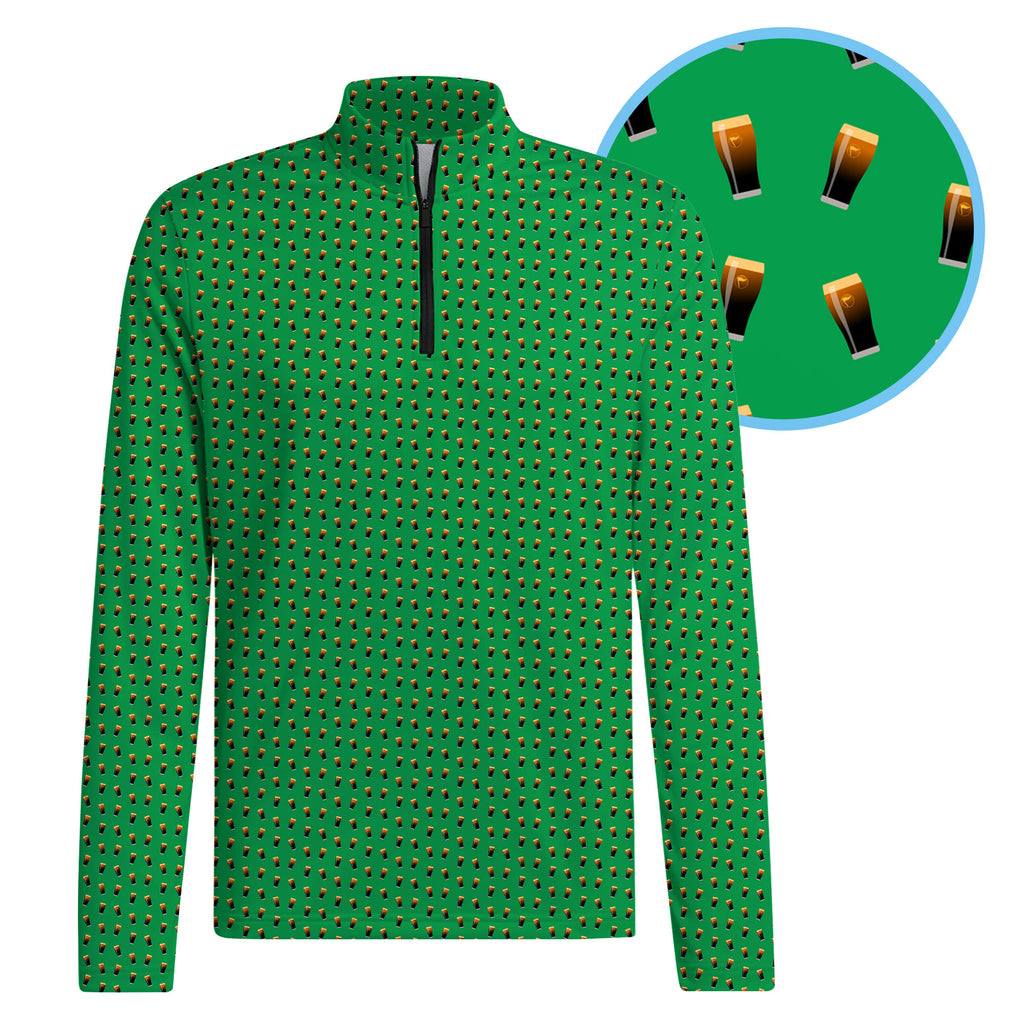 Split The G Half Zip Pullover