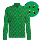 Split The G Half Zip Pullover