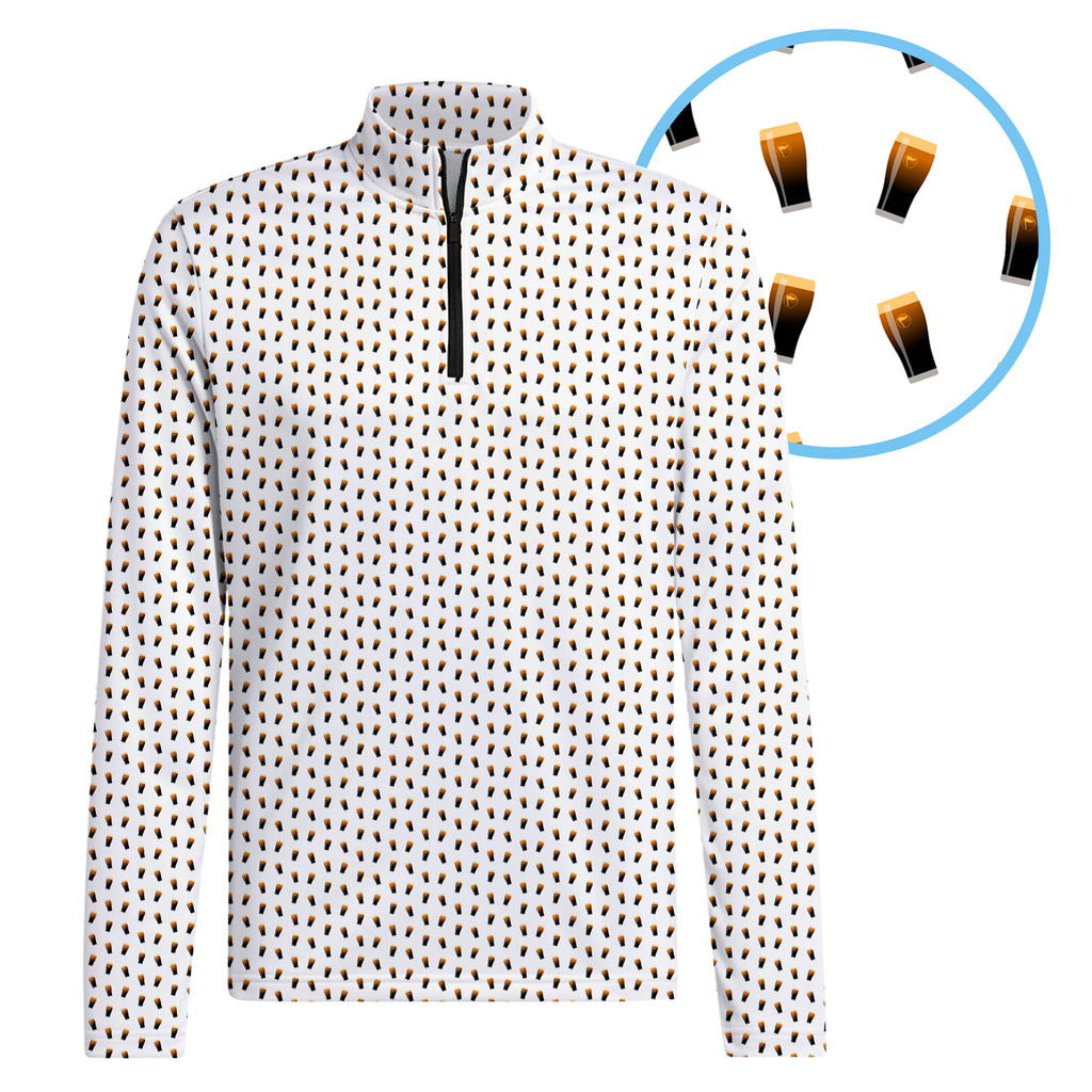 Split The G Half Zip Pullover