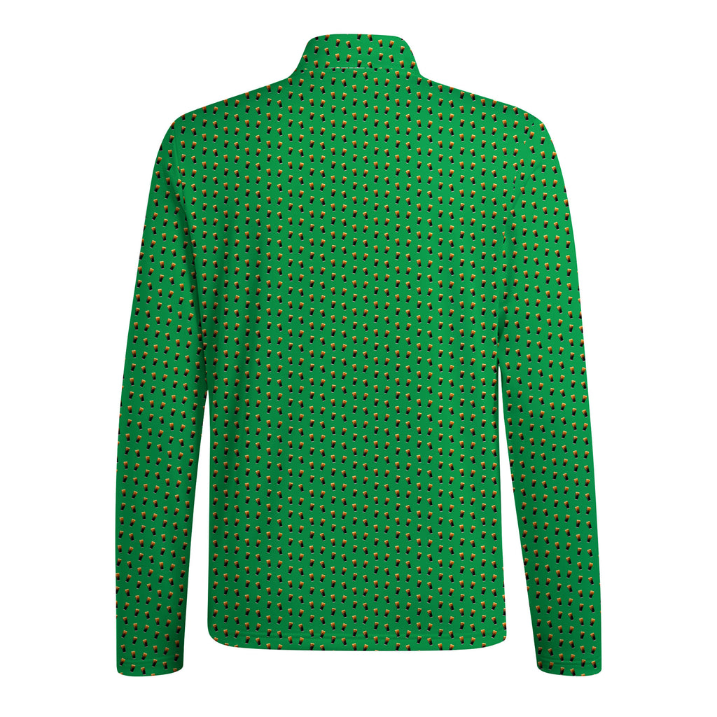 Split The G Half Zip Pullover