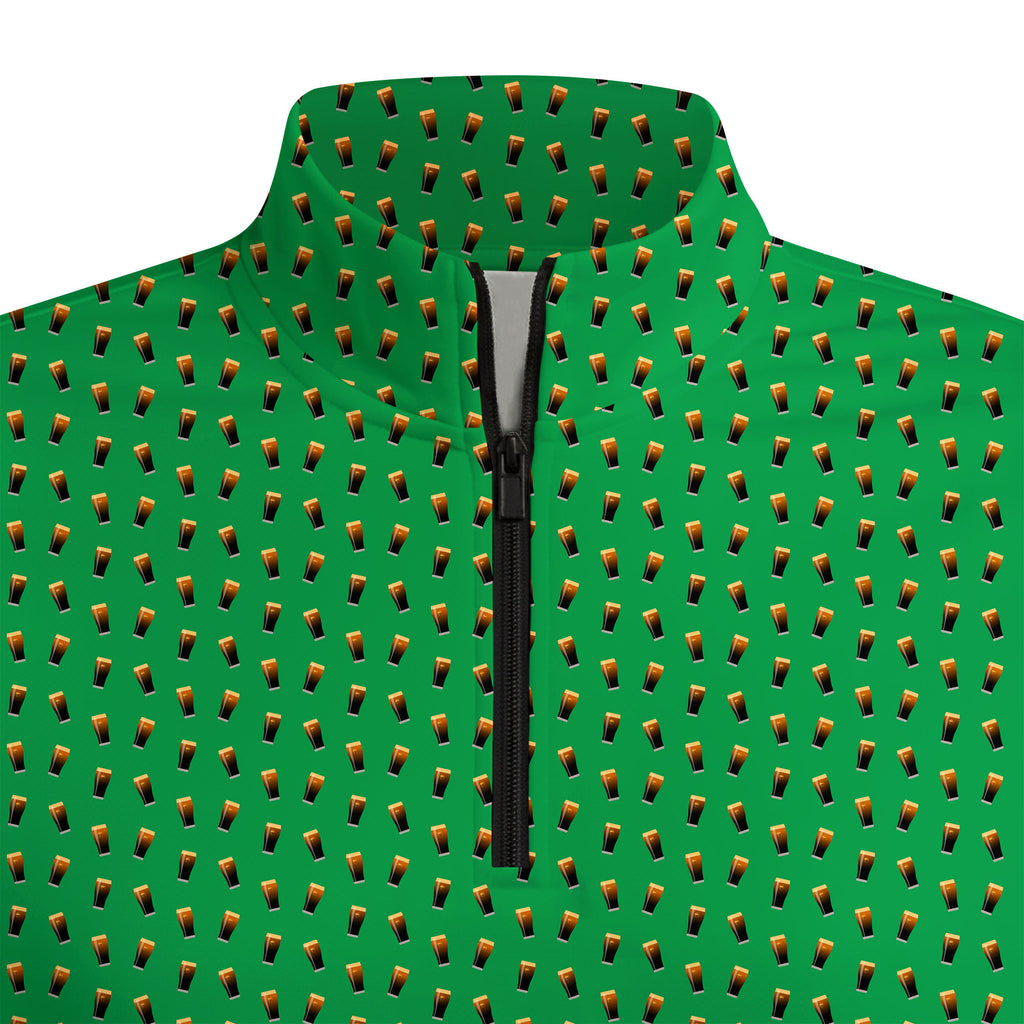 Split The G Half Zip Pullover