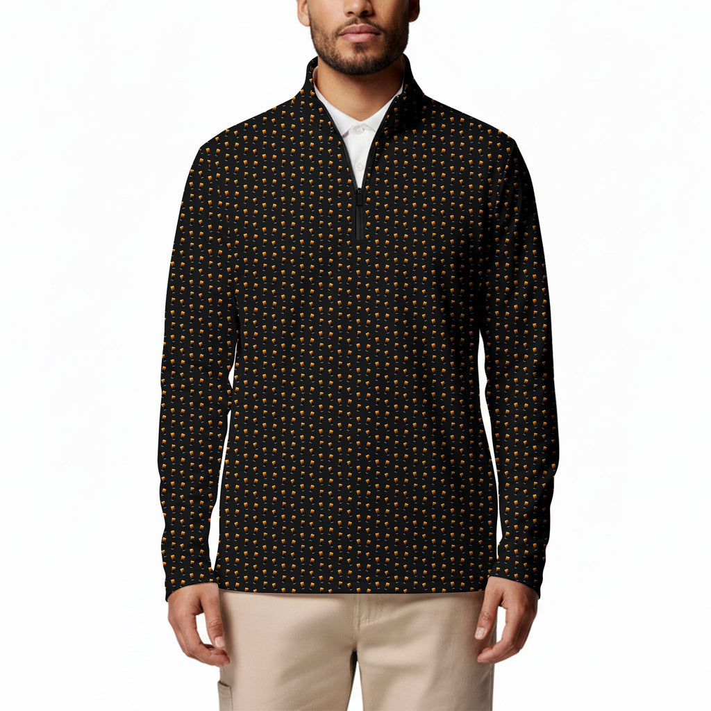 Split The G Half Zip Pullover