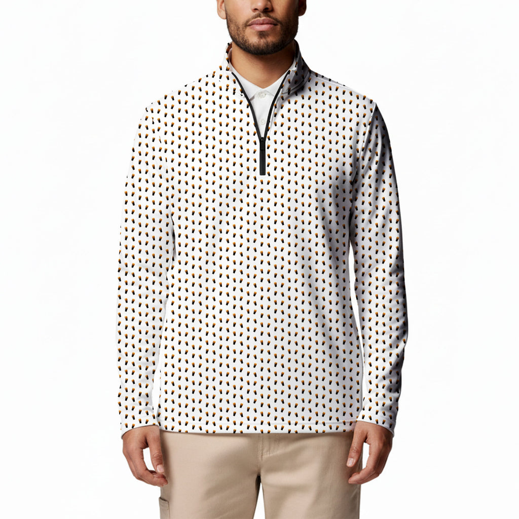 Split The G Half Zip Pullover