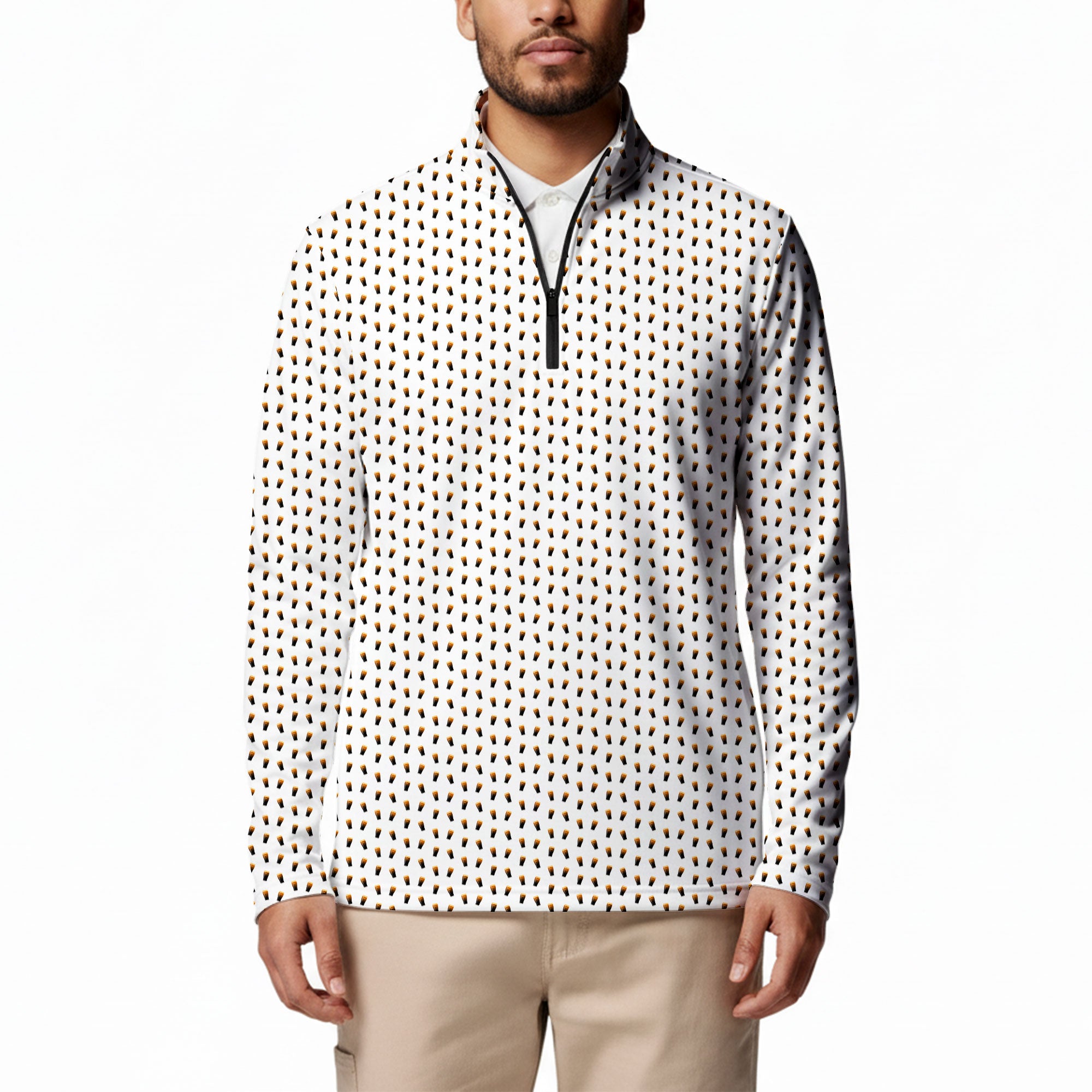 Split The G Half Zip Pullover