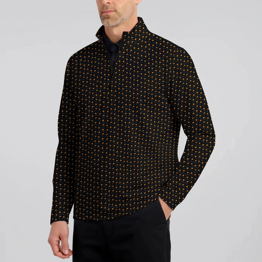 Split The G Half Zip Pullover