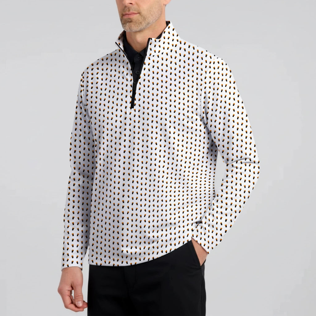 Split The G Half Zip Pullover