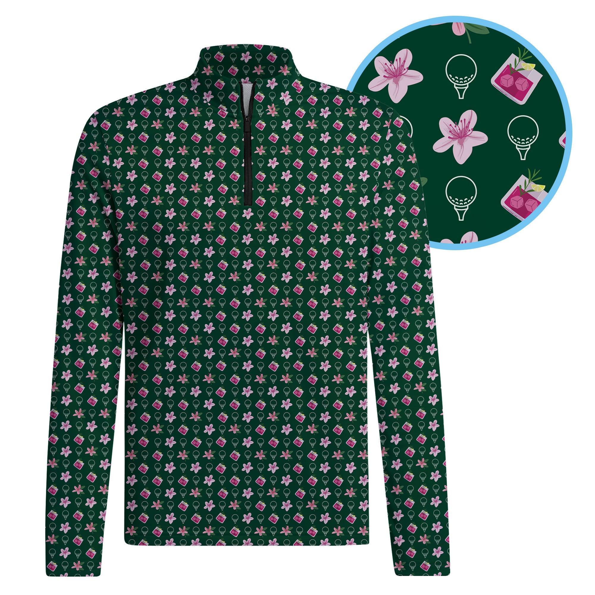 Azalea Half Zip Pullover