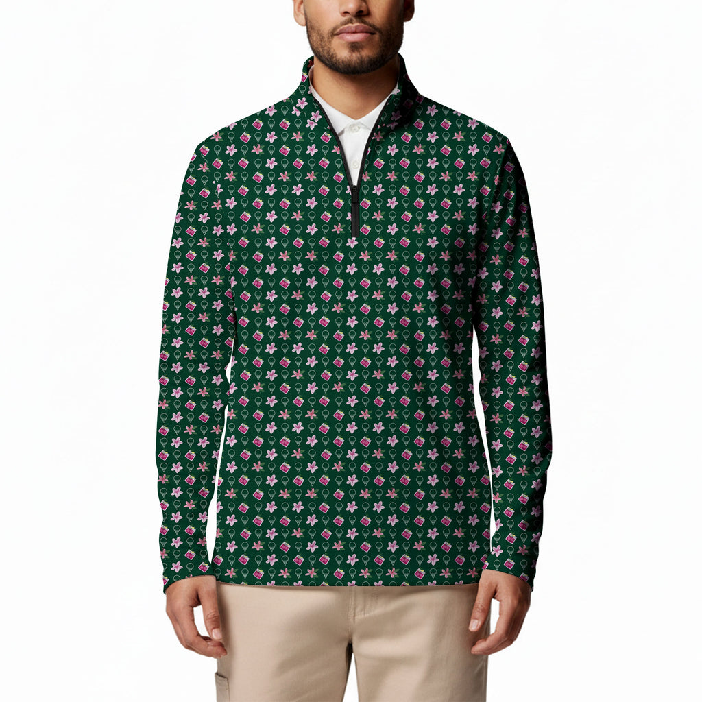 Azalea Half Zip Pullover