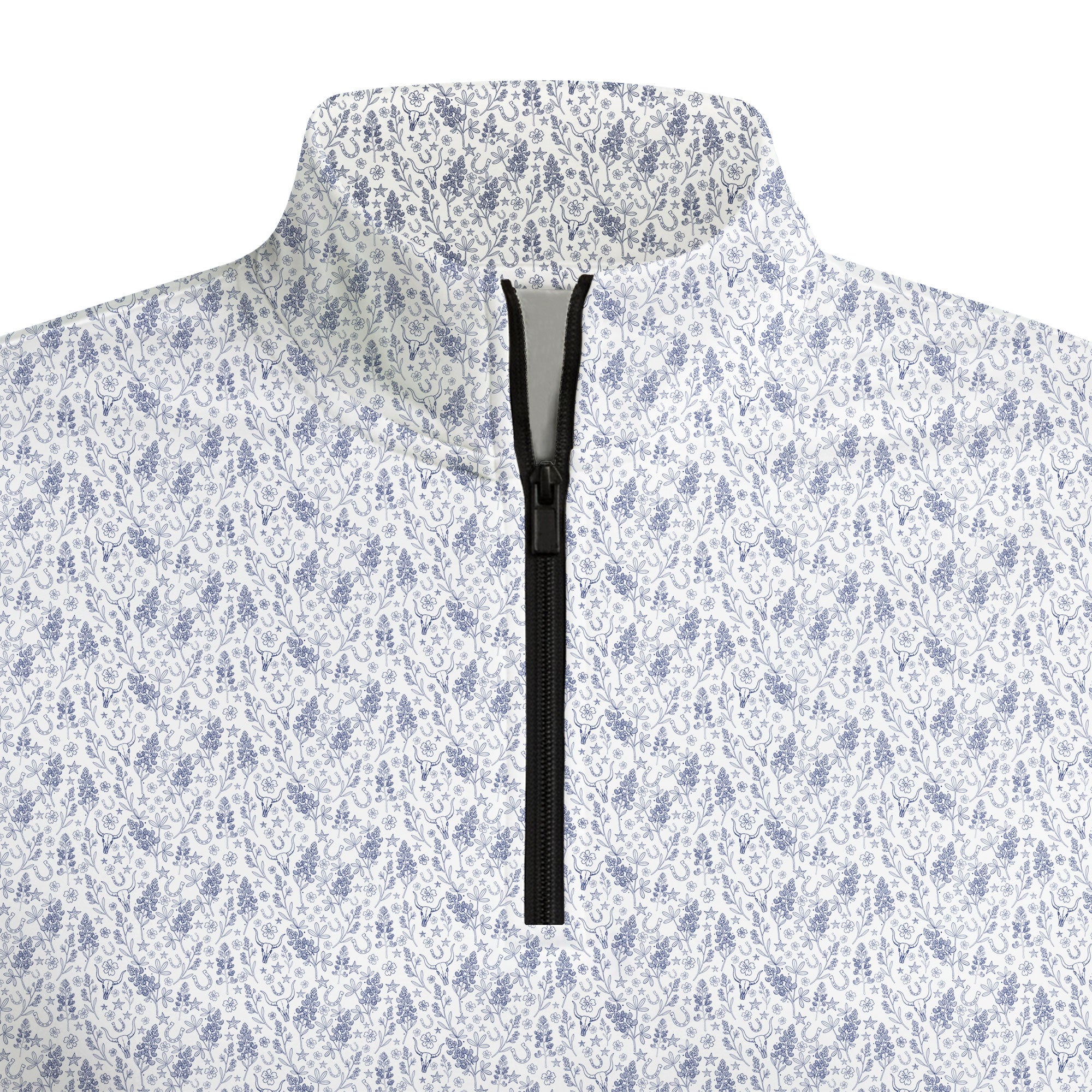 The Bluebonnets Half Zip Pullover