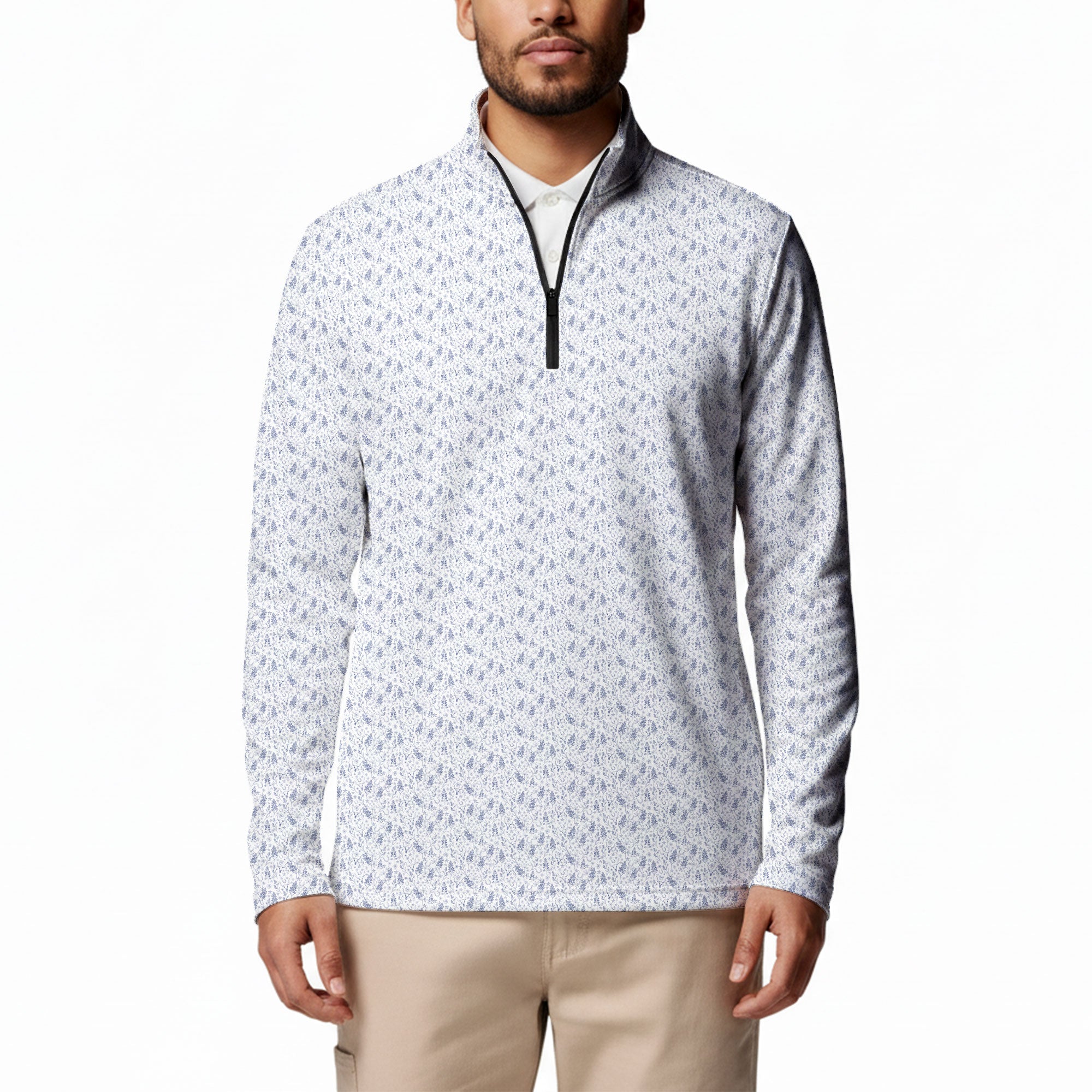 The Bluebonnets Half Zip Pullover
