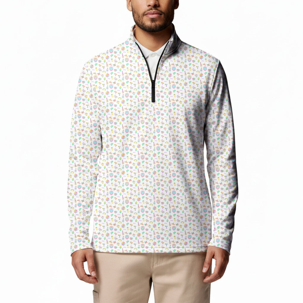 Cinco de Golf Half Zip Pullover