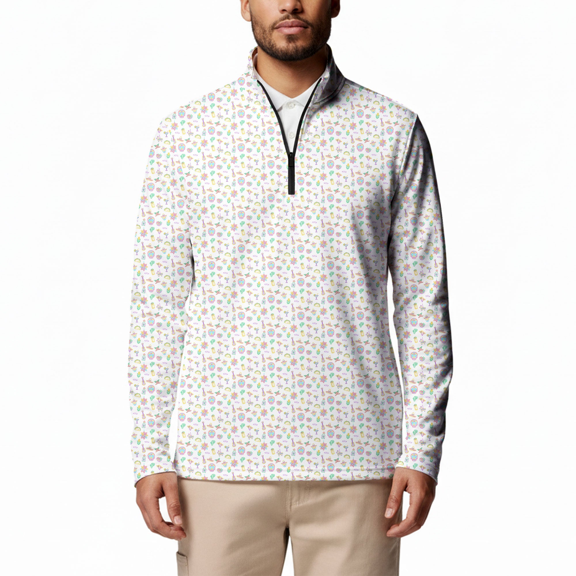 Cinco de Golf Half Zip Pullover