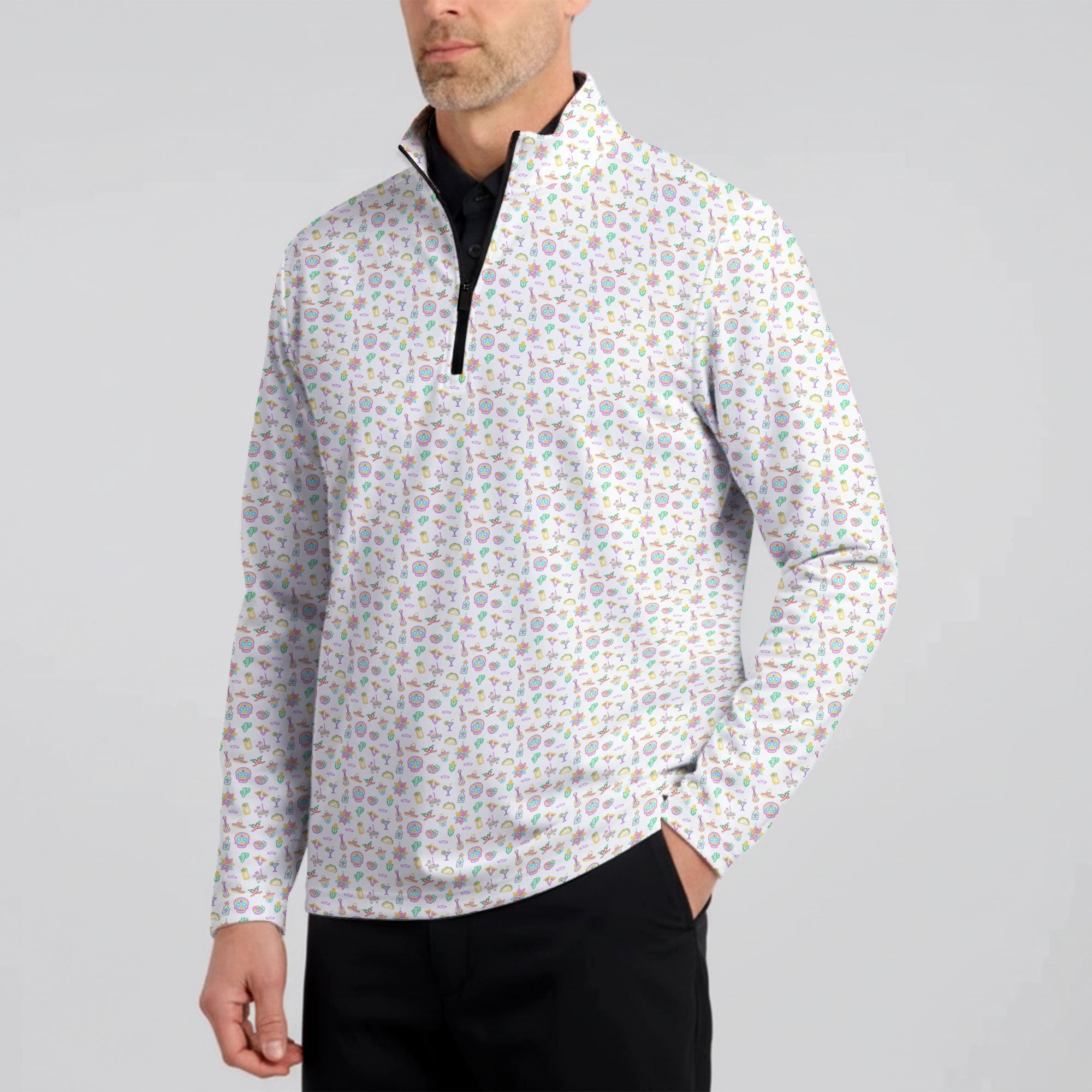 Cinco de Golf Half Zip Pullover