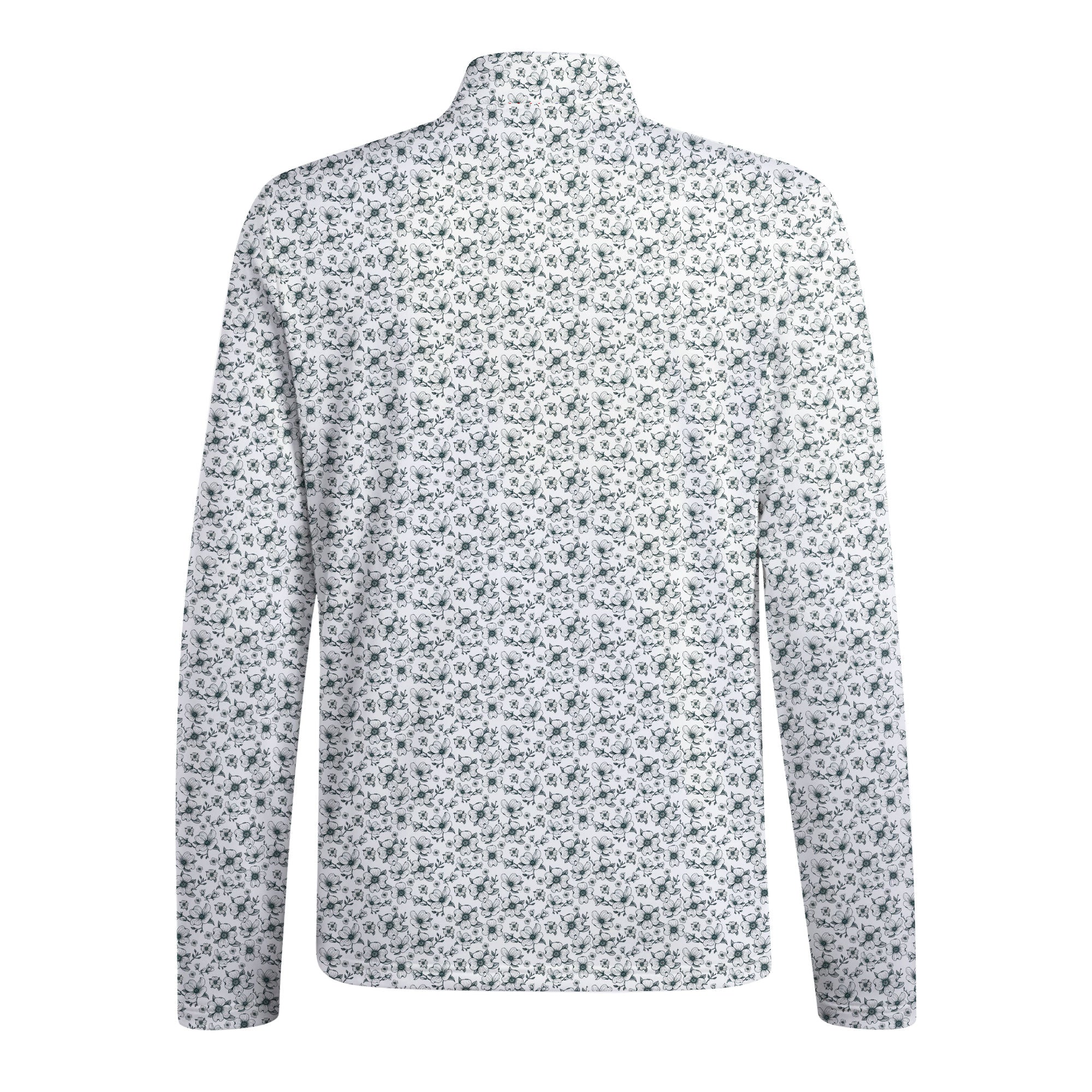 Dogwood Flower Half Zip Pullover