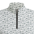 Dogwood Flower Half Zip Pullover