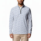 Dogwood Flower Half Zip Pullover