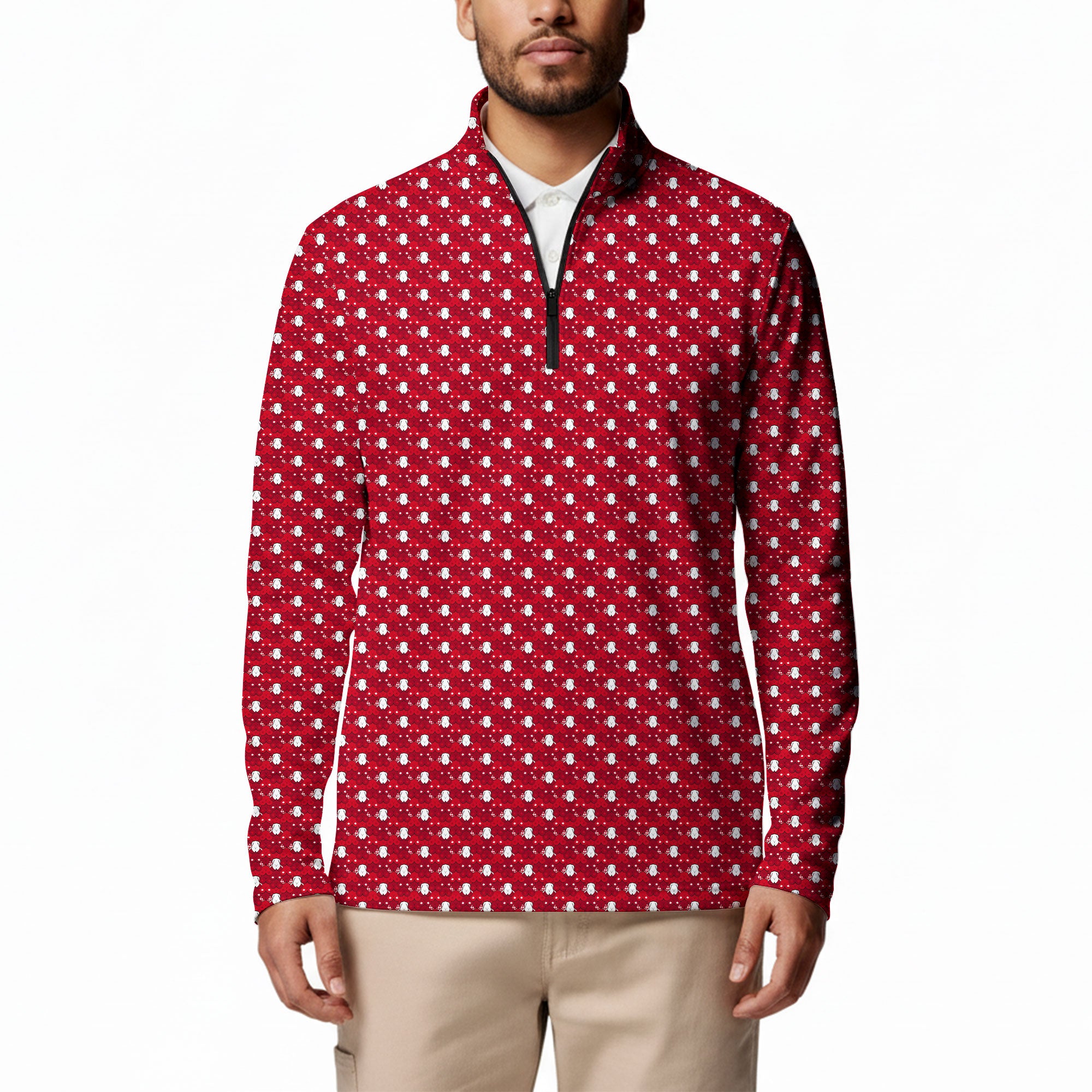 Maple Knockers Half Zip Pullover