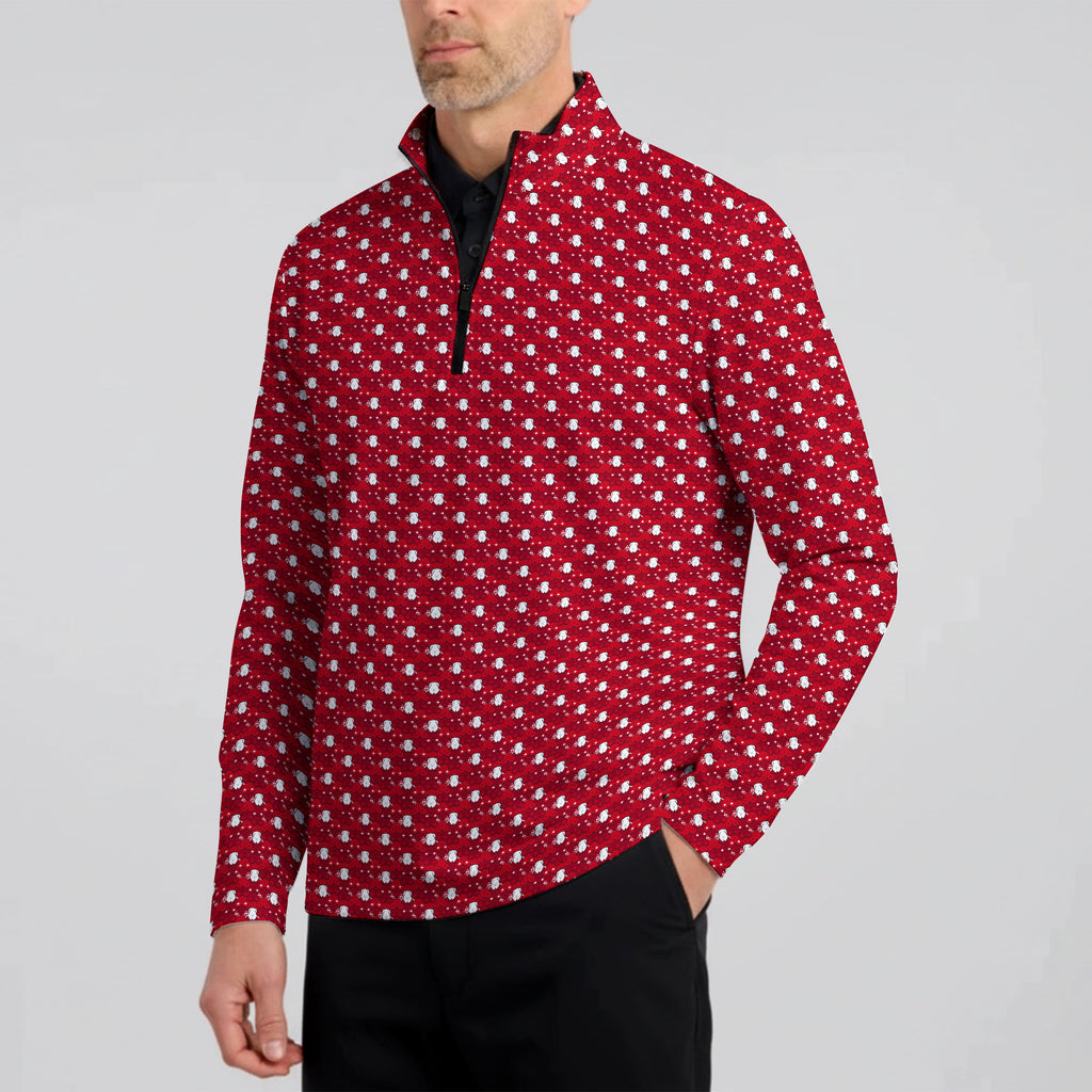 Maple Knockers Half Zip Pullover