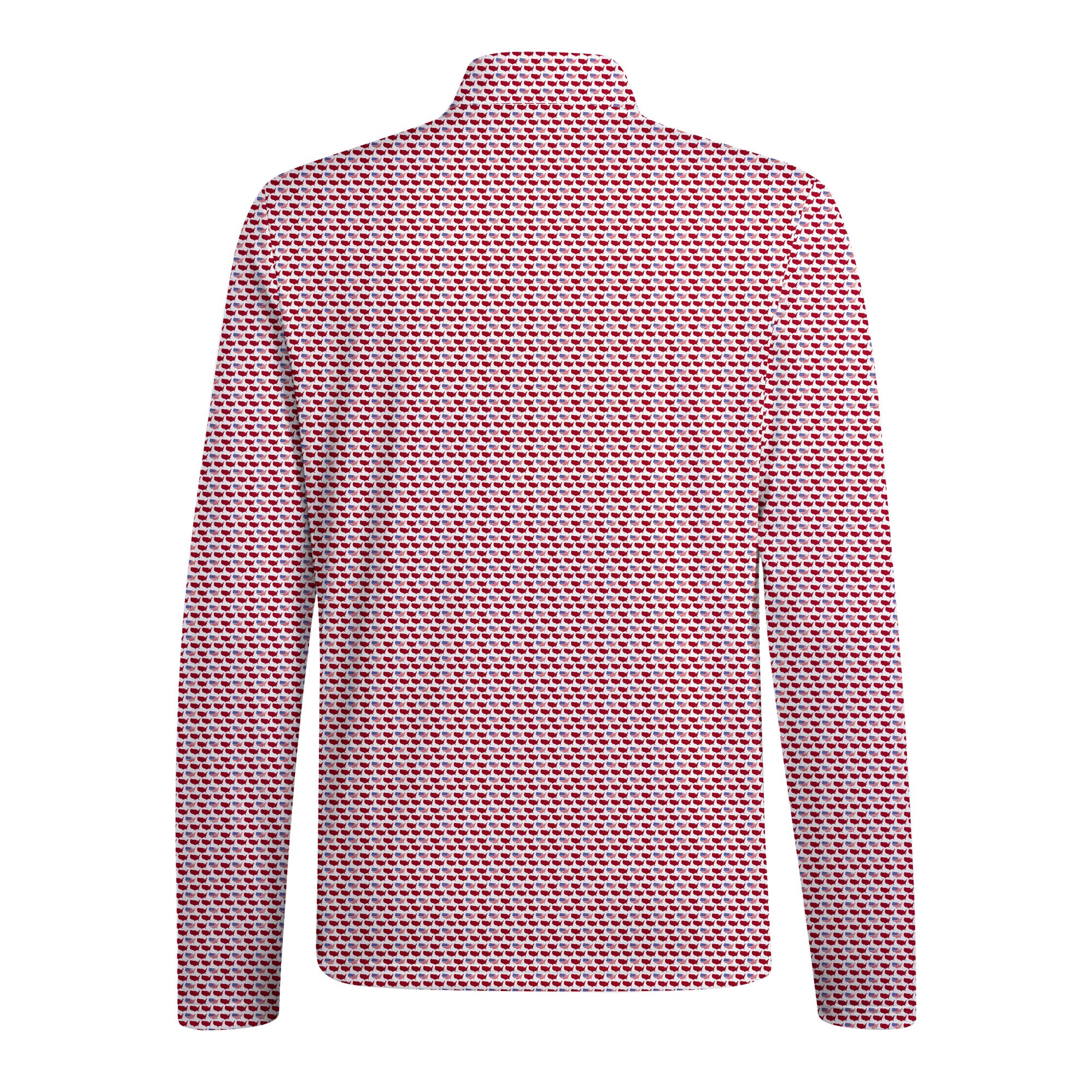 Old Glory Repeat Half Zip Pullover